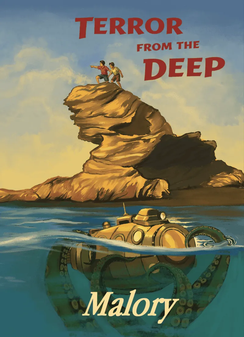 Terror From the Deep — cover