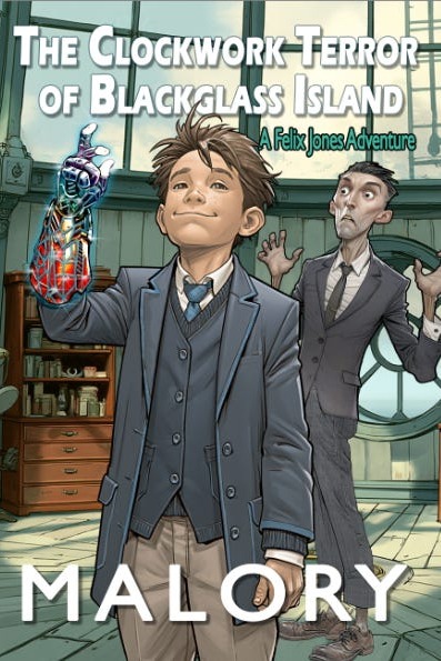 The Clockwork Terror of Blackglass Island – cover